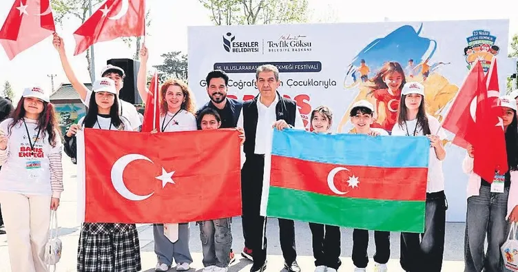 Minik yüreklerden dünyaya barış mesajı