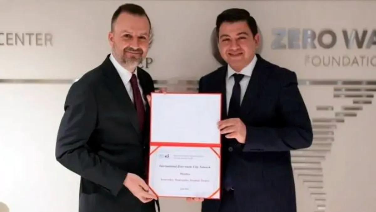 Arnavutköy Belediyesi sıfır atık çalışmalarıyla uluslararası alanda yerini aldı Arnavutköy Belediyesi sıfır atık çalışmalarıyla uluslararası alanda yerini aldı