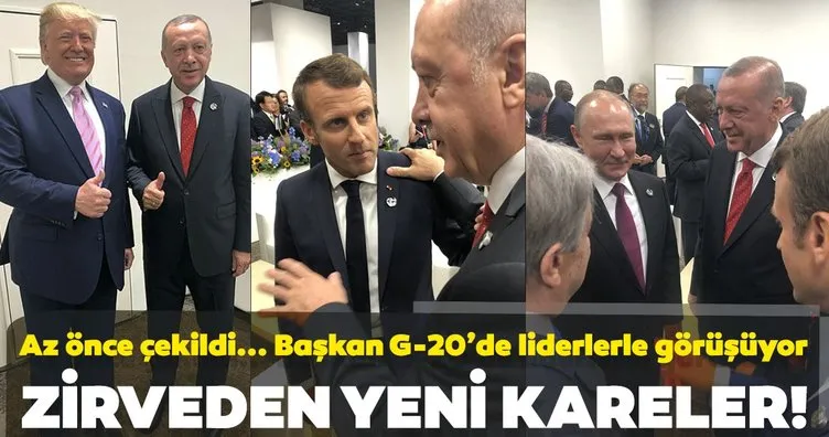 Başkan Erdoğan'ın da katıldığı G-20 aile fotoğrafı ile başladı