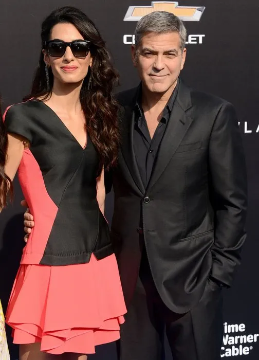George Clooney ve eşi Amal Alamuddin
