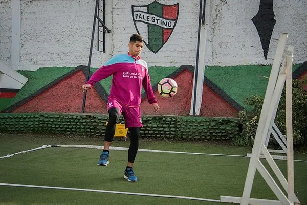 Şilili Filistinlilerin takımı Palestino'ya Türkiye'den destek