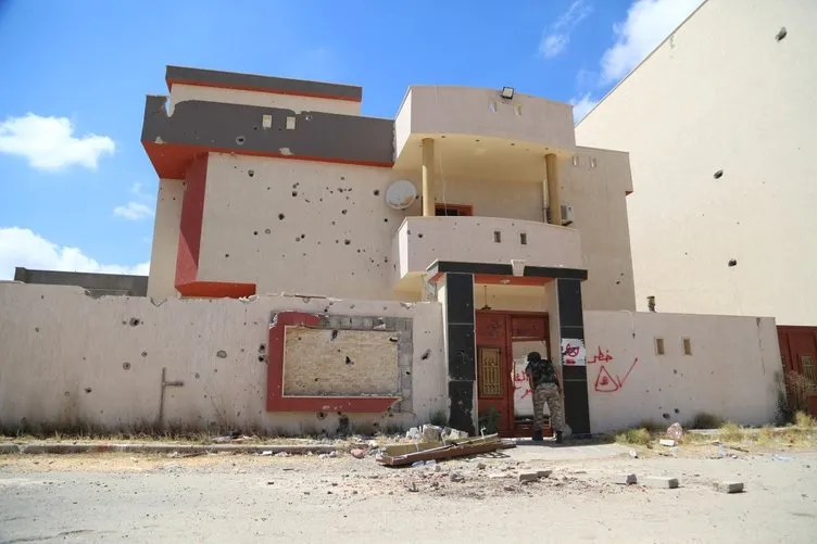 Libya’da darbeci Hafter’in yol açtığı yıkım böyle görüntüledi!