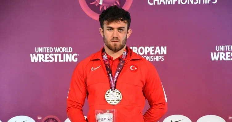 Avrupa Güreş Şampiyonası: Süleyman Karadeniz’den altın madalya