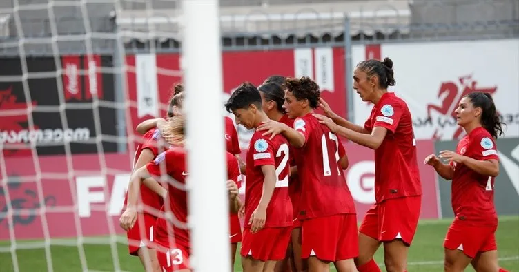 A Milli Kadın Futbol Takımı, Uluslar Ligi’ne galibiyetle başladı