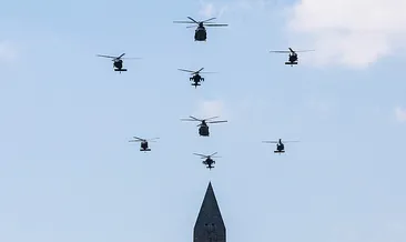 Washington’da çimlik alana acil iniş: Askeri helikopter alarma geçirdi