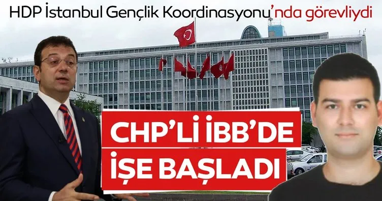 HDP İstanbul Gençlik Koordinasyonu’nda görev yapan Barış Can Göral, İBB’de göreve başladı