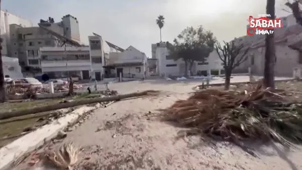 Gazze Şeridi’nin kuzeyinde minimum düzeyde faaliyet gösteren 4 hastane kaldı | Video