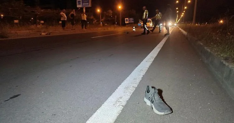 Sakarya’da yürek yakan kaza: 16 yaşındaki çocuk metrelerce savruldu