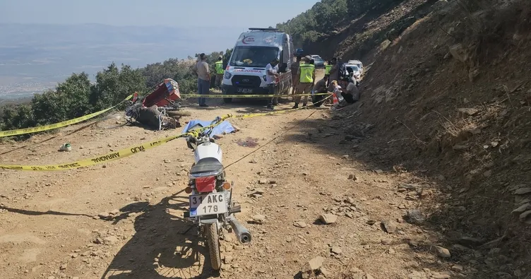 Yayla yolunda feci kaza: 1 ölü, 1 yaralı