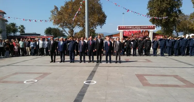 Atatürk’ün Bandırma’ya gelişinin 98’nci yıldönümü törenlerle kutlandı