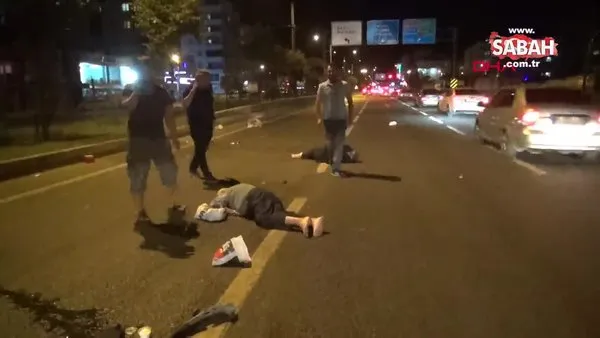 Son dakika haberi: Bursa'da yürek yakan kaza! Otomobil ile çarpışan motosikletteki çifti ölüm ayırdı | Video