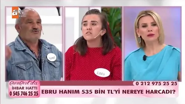 Esra Erol'da çirkin teklif iddiası! Mehmet Amca 36 yaş küçük Ebru Hanım'a 535 Bin TL'yi neden verdi?