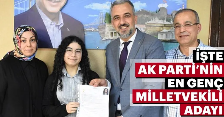 Elif Nur Bayram AK Parti’nin en genç milletvekili adayı oldu