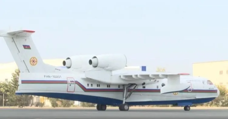 Azerbaycan Türkiye’ye amfibi uçak gönderdi