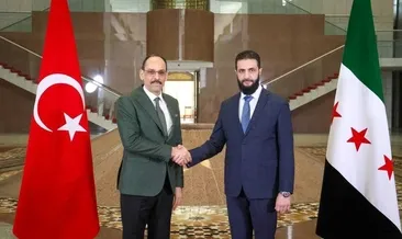 MİT Başkanı Kalın, Şara ile görüştü