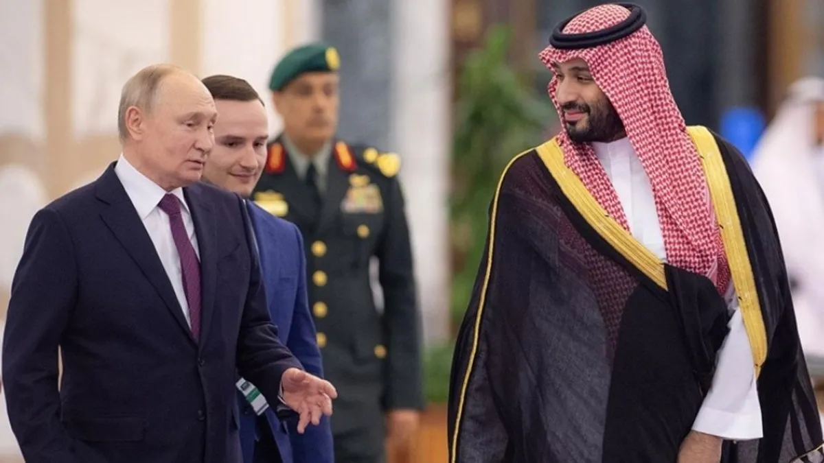 Putin ile Suudi Arabistan Veliaht Prensi Selman’dan iş birliği görüşmesi Putin ile Suudi Arabistan Veliaht Prensi Selman’dan iş birliği görüşmesi