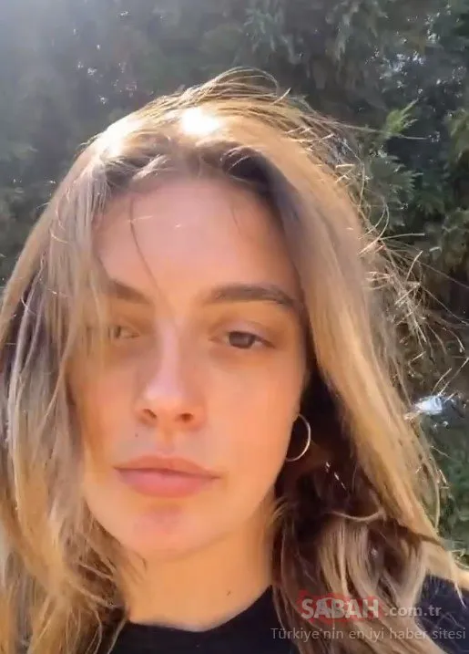 Güzel oyuncu Melis Sezen makyajsız fotoğrafını paylaştı! Melis Sezen’e