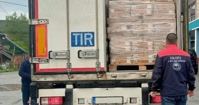 Sakarya'da 32 ton tarihi geçmiş tavuk eti ele geçirildi #sakarya