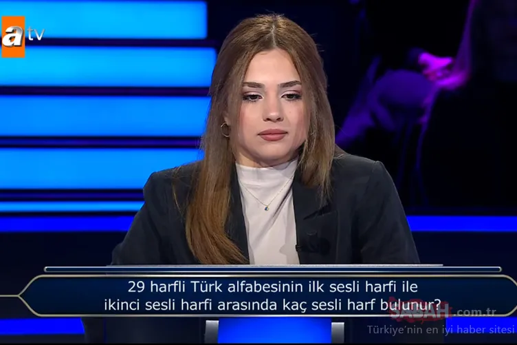 Kim Milyoner Olmak İster’de heyecan dolu anlar... Genç yarışmacı alfabe sorusunu bilemeyince bakın ne yaptı?