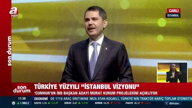 AK Parti İBB Başkan Adayı Murat Kurum'dan İstanbullulara peş peşe müjdeler | Video
