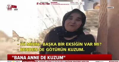 Konya’da gözleri yaşartan diyalog Bana teyze değil anne deyin | Video