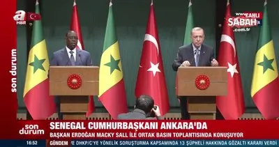 Başkan Erdoğan, Senegal Cumhurbaşkanı Sall ile bir araya geldi | Video