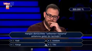 Kim Milyoner Olmak İster’de 1 milyon TL değerindeki o soruyu açtırabildi mi? İşte cevabı!