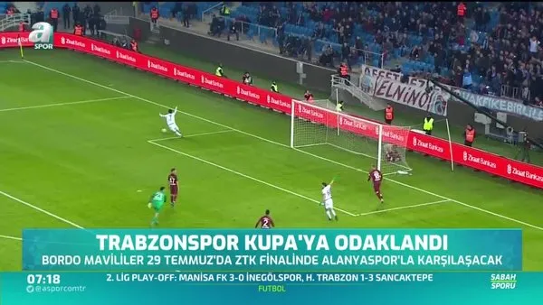 Trabzonspor Kupa Ya Odaklandi Videosunu Izle Sabah Tv