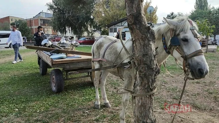 At arabalı hırsızın yalanını polis ortaya çıkardı