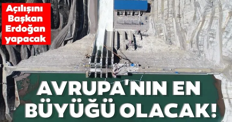 Açılışını Başkan Erdoğan yapacak! Avrupa'nın en büyüğü olacak proje açılıyor