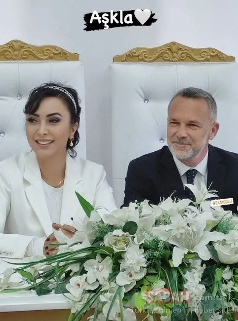 Hamdi Alkan’ın eski eşi Canan Hoşgör evlendi! Canan Hoşgör: Aşkla tamamlandım!