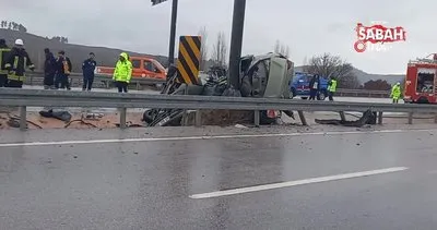 Gediz’de yağış kaza getirdi: 1 ölü