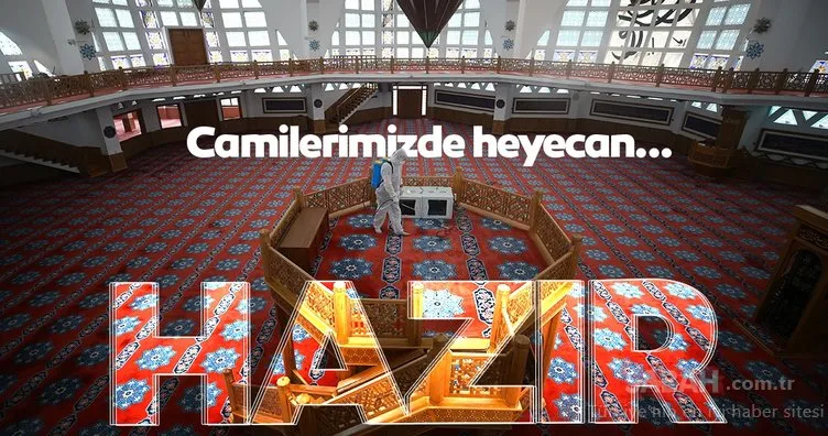 Tüm Türkiye’de ve İstanbul’da camilerindeki mahzunluk yarın yerini sevince bırakacak