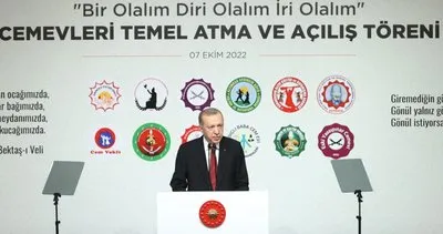 Aleviler için 5 yeni adım! Başkan Erdoğan duyurdu: Kültür ve Cemevi Başkanlığı kuruluyor