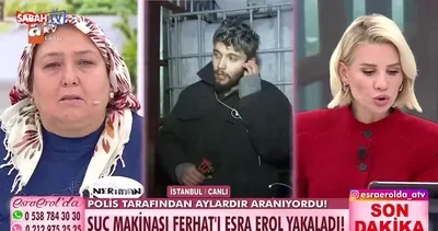 Firari sanığı Esra Erol ekibi canlı yayında yakaladı!