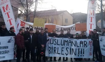MTTB ve Genç Memur-Sen İsveç’te Kur’an-ı Kerim yakılmasını protesto etti
