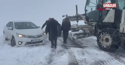 Muş’ta kar ve tipide mahsur kalan 30 kişi kurtarıldı | Video