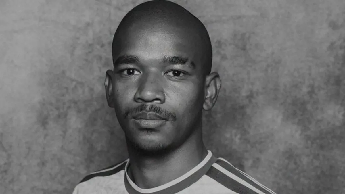 Jayden Adams'ın futbol oynarken çekilmiş bir fotoğrafı.