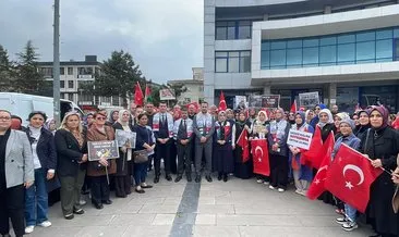Gazzeli anneler için haykırdılar!