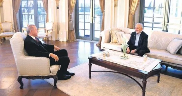 Başkan Erdoğan ve Oğuzhan Asiltürk iftarda buluştu