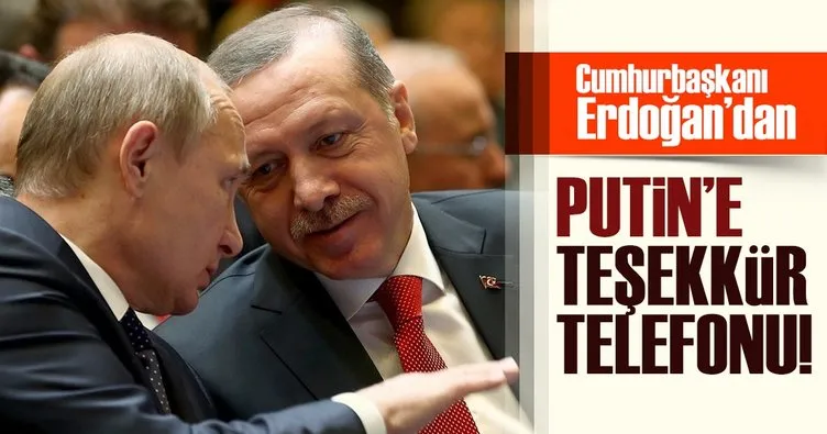 Son dakika: Cumhurbaşkanı Erdoğan ile Putin görüştü