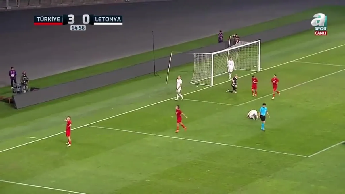 Türkiye U21 3-0 Letonya U21 | MAÇ ÖZETİ