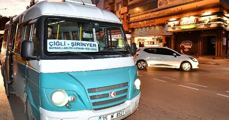 İzmir’de minibüse zam