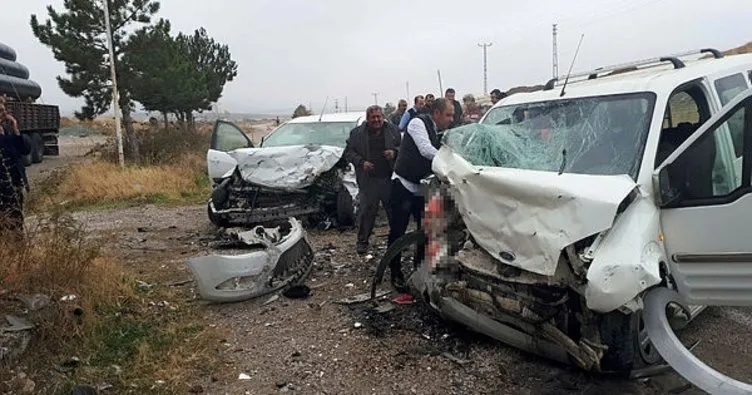 Amasya’da trafik kazası: 1 ölü, 5 yaralı