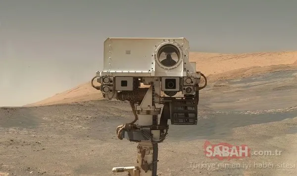 Mars'taki Curiosity'den 360 derecelik özçekim!