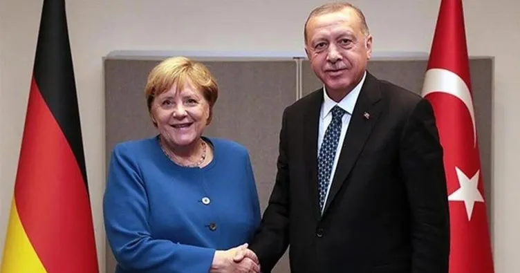 Erdoğan, Merkel ile Doğu Akdeniz’i görüştü