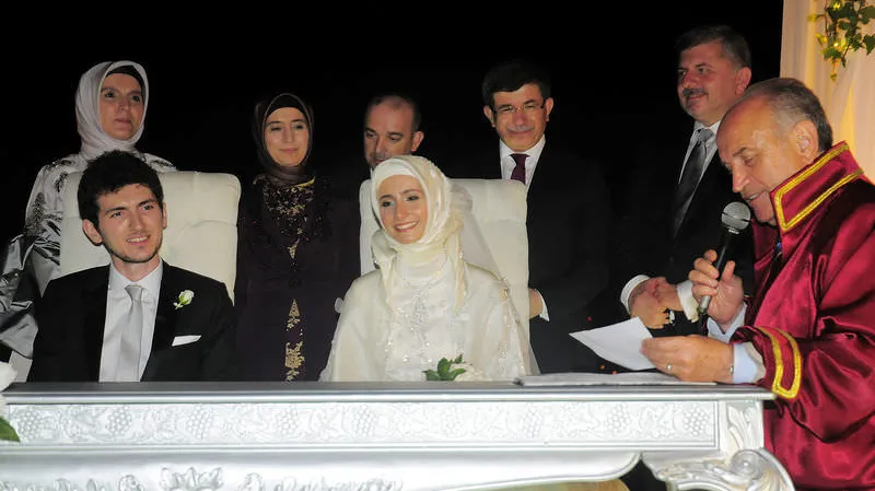 Ahmet Davutoğlu'nun kızı evlendi - Galeri - Türkiye