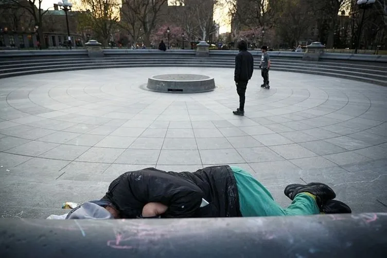 ABD'den ürküten görüntüler! Felaket morgları New York'ta...