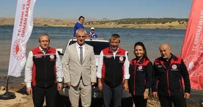 695 bin sazan yavrusu Kapulukaya Barajı’na salındı #kirikkale
