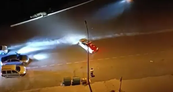Kahramanmaraş’ta caddede drift atıp trafiği engelledi: Sürücüye 140 bin TL ceza kesildi! O anlar kameraya yansıdı